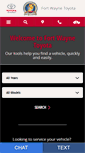 Mobile Screenshot of fortwaynetoyota.com